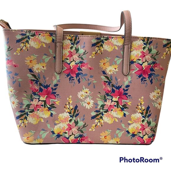 Aldo Purse Floral Tote Chic Classy Elegant Fancy Fashionable Coquette Feminine - Picture 5 of 14